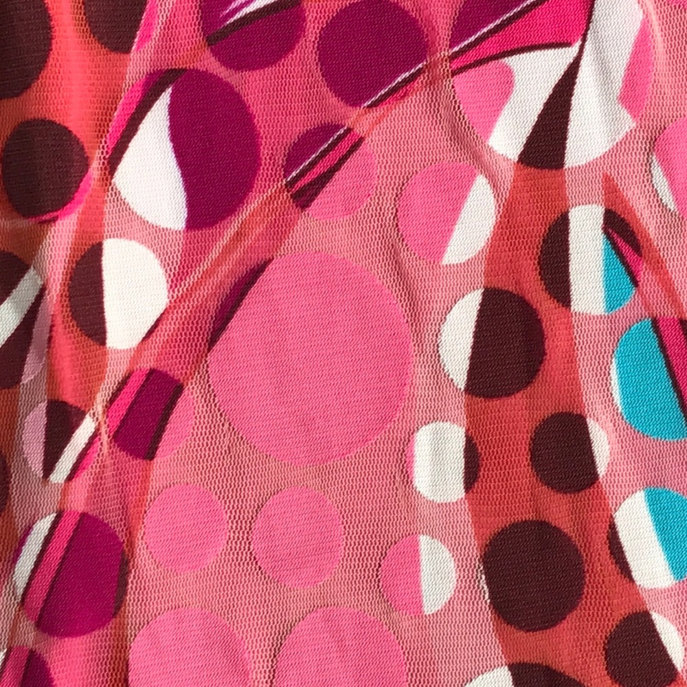 Hot Donna Psychedelic Pink Print Dress - Picture 3 of 6